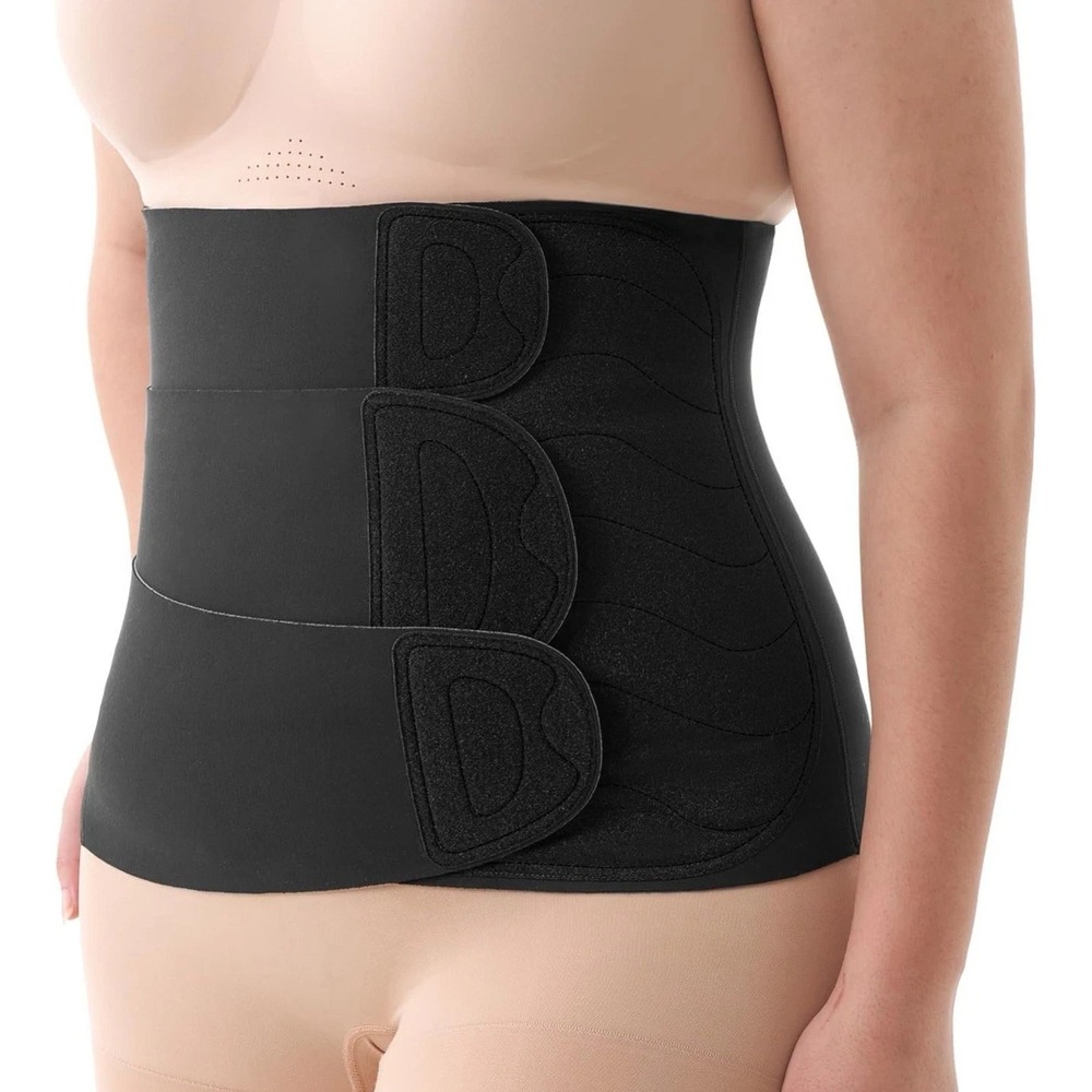 Momcozy Ergowrap Postpartum Belly Band Post Recovery Wrap Black XL New